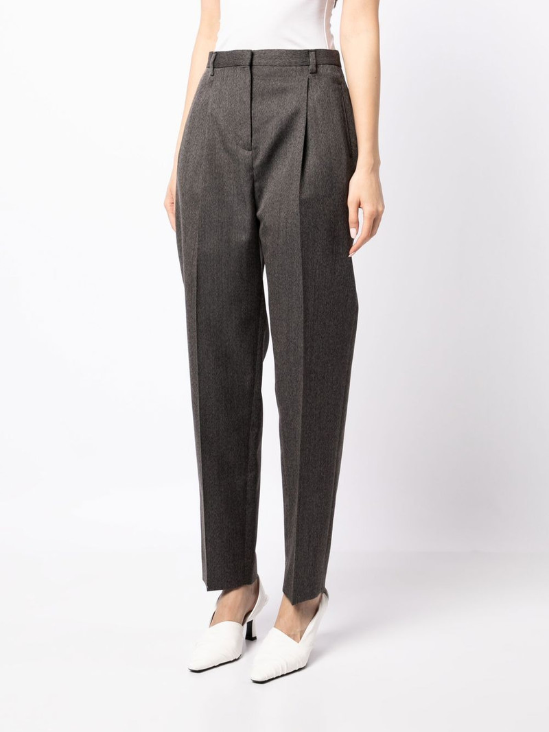 high-waisted tapered trousers 3