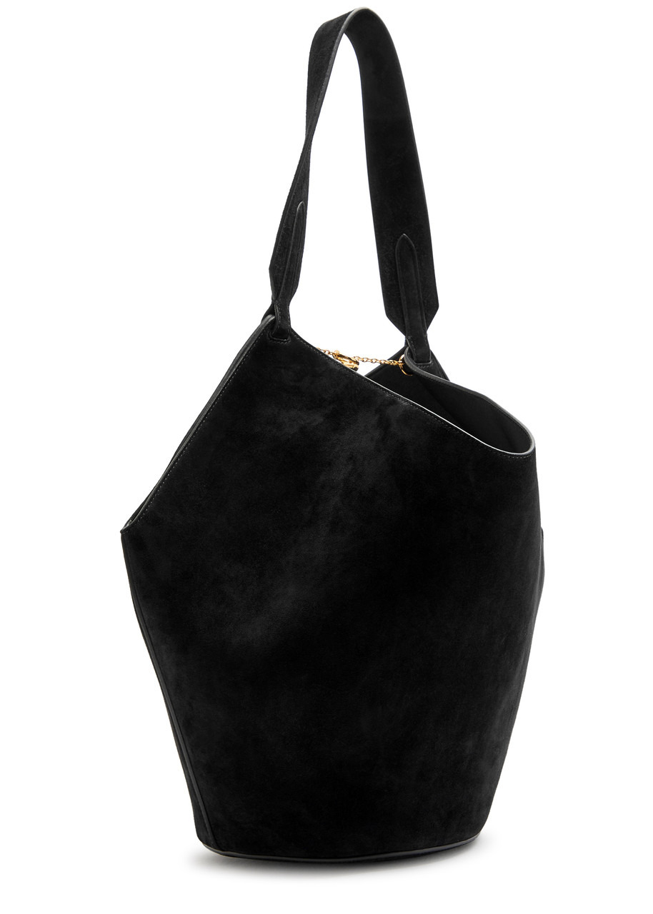 Khaite Lotus Small Suede Tote - 2