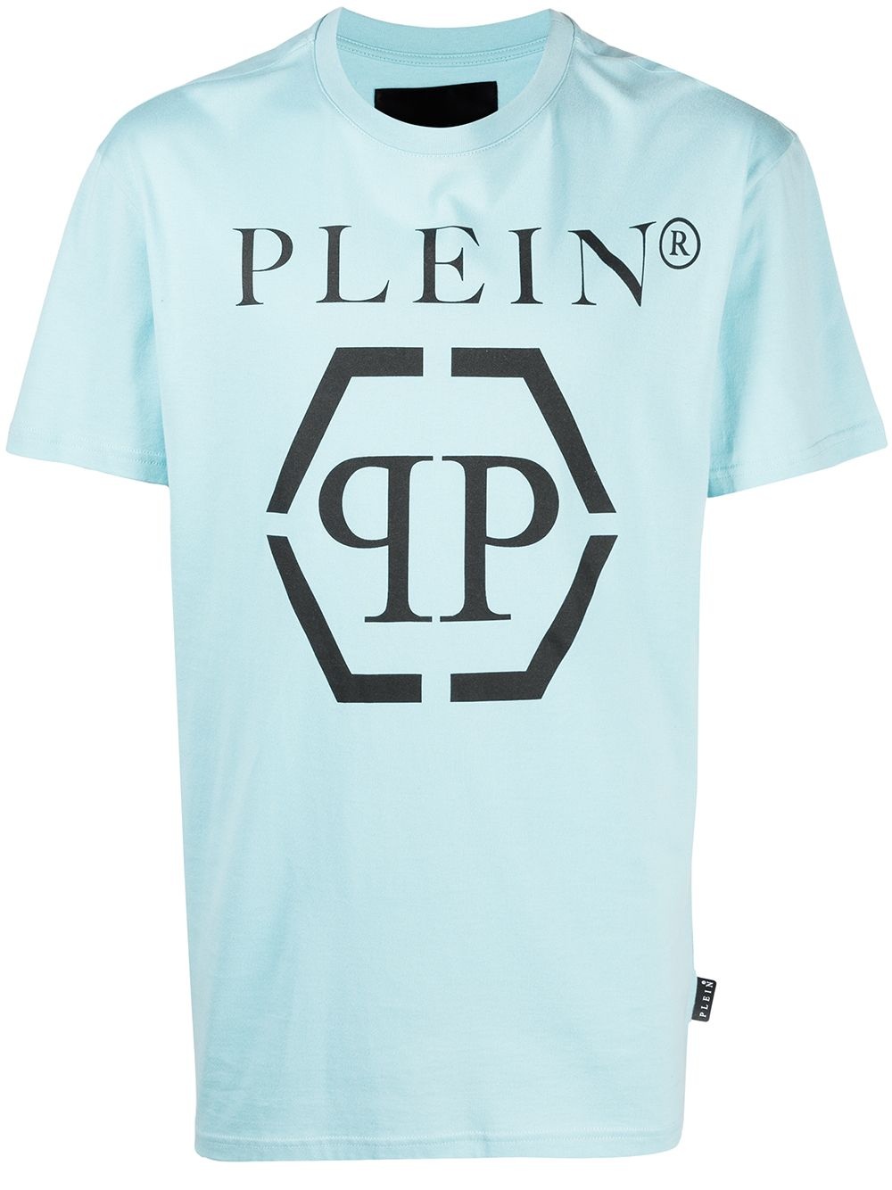 logo-print cotton T-shirt - 1