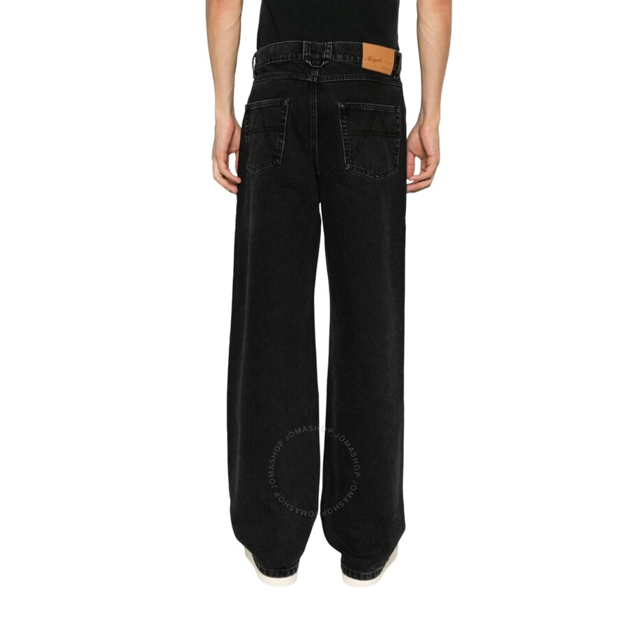 Axel Arigato Black Zine Straight-Leg Cotton Jeans - 2