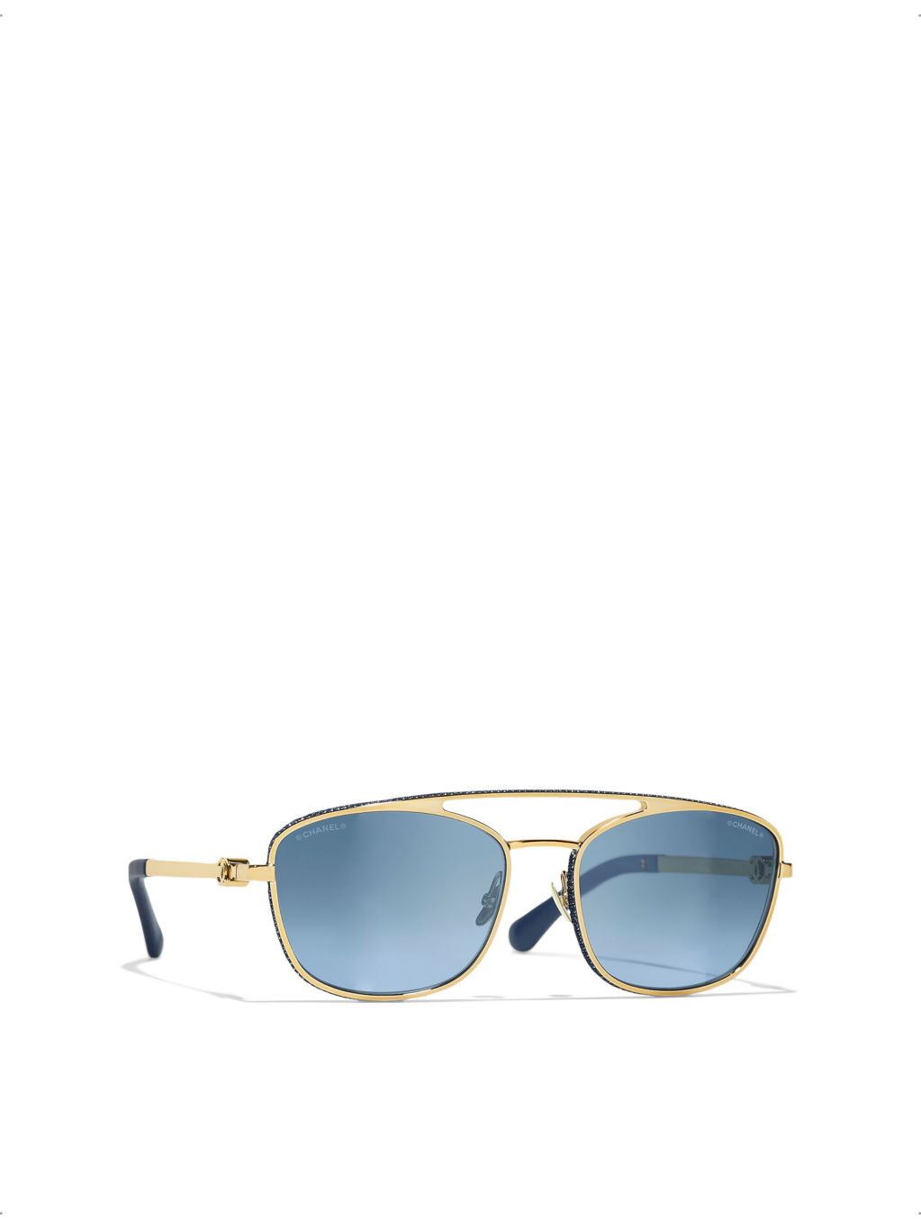 CH4290Q Pilot-Frame Metal Sunglasses - 3
