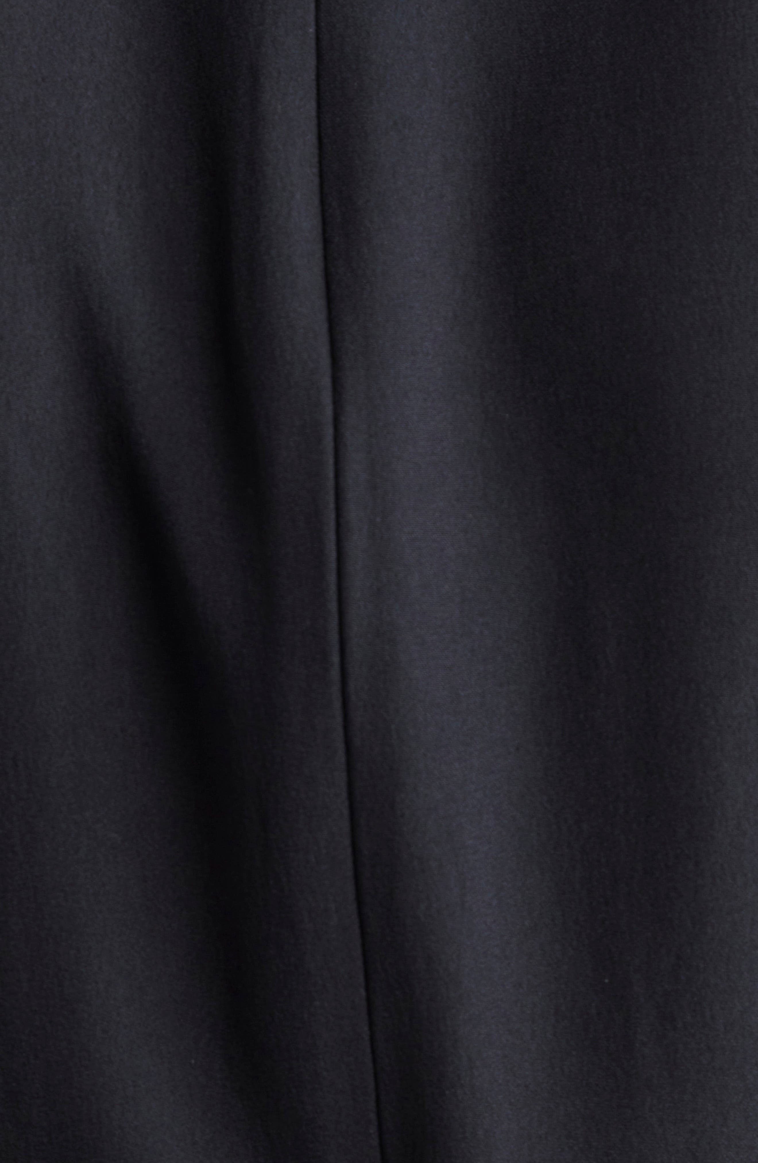 McQueen Banshee Embroidery Leaf Crepe Gown in Black at Nordstrom - 6