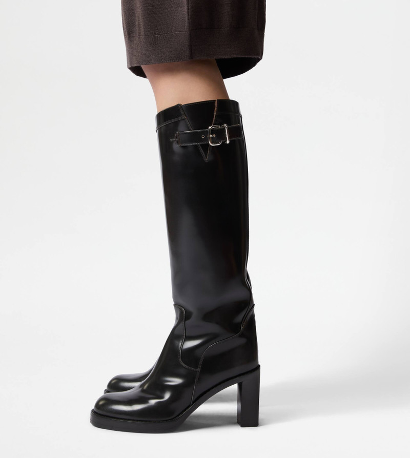 Tod's BOOTS IN LEATHER - GREY outlook