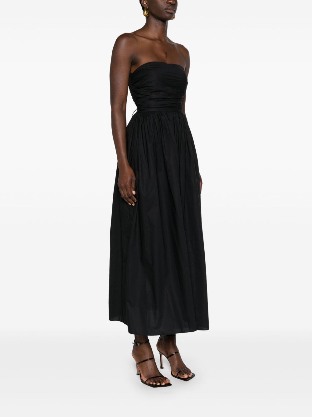 Aline strapless midi dress - 3