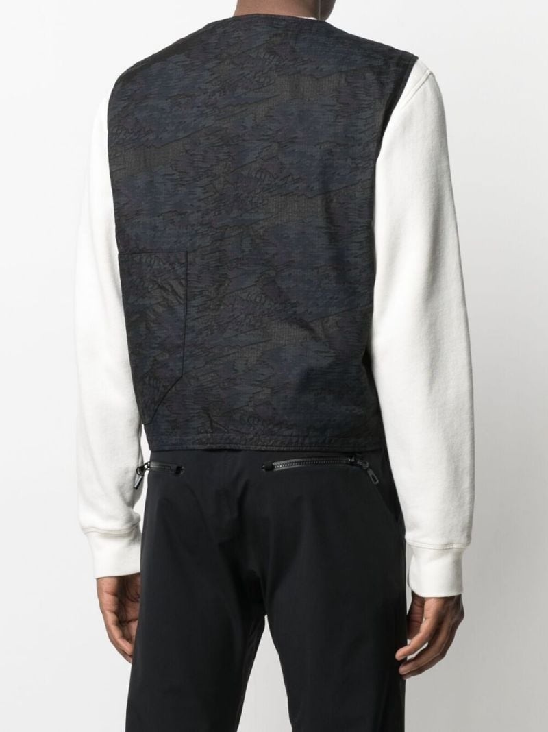 utility-style gilet - 7