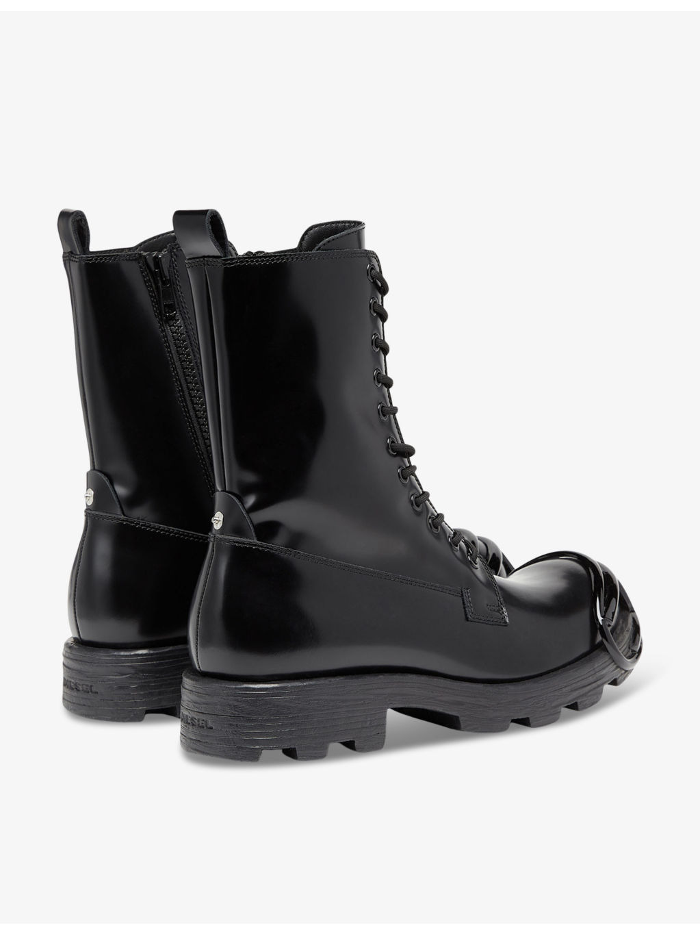 D-Hammer BT D toe-guard leather boots - 3