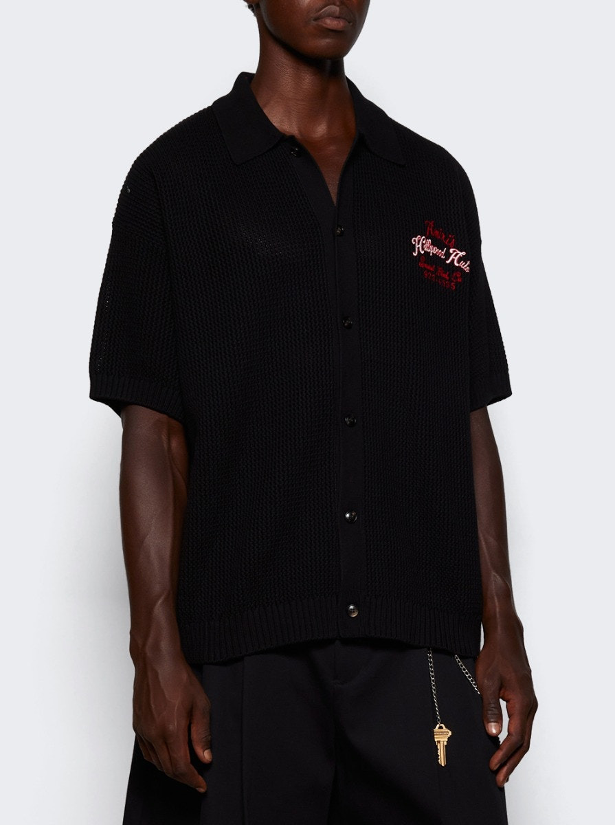 Hollywood Auto Mesh Shirt Black - 2