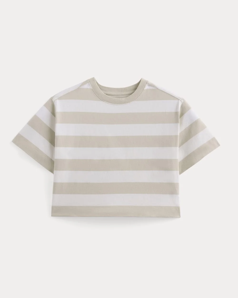 THE PREMIUM WEIGHT CROPPED TEE - 1