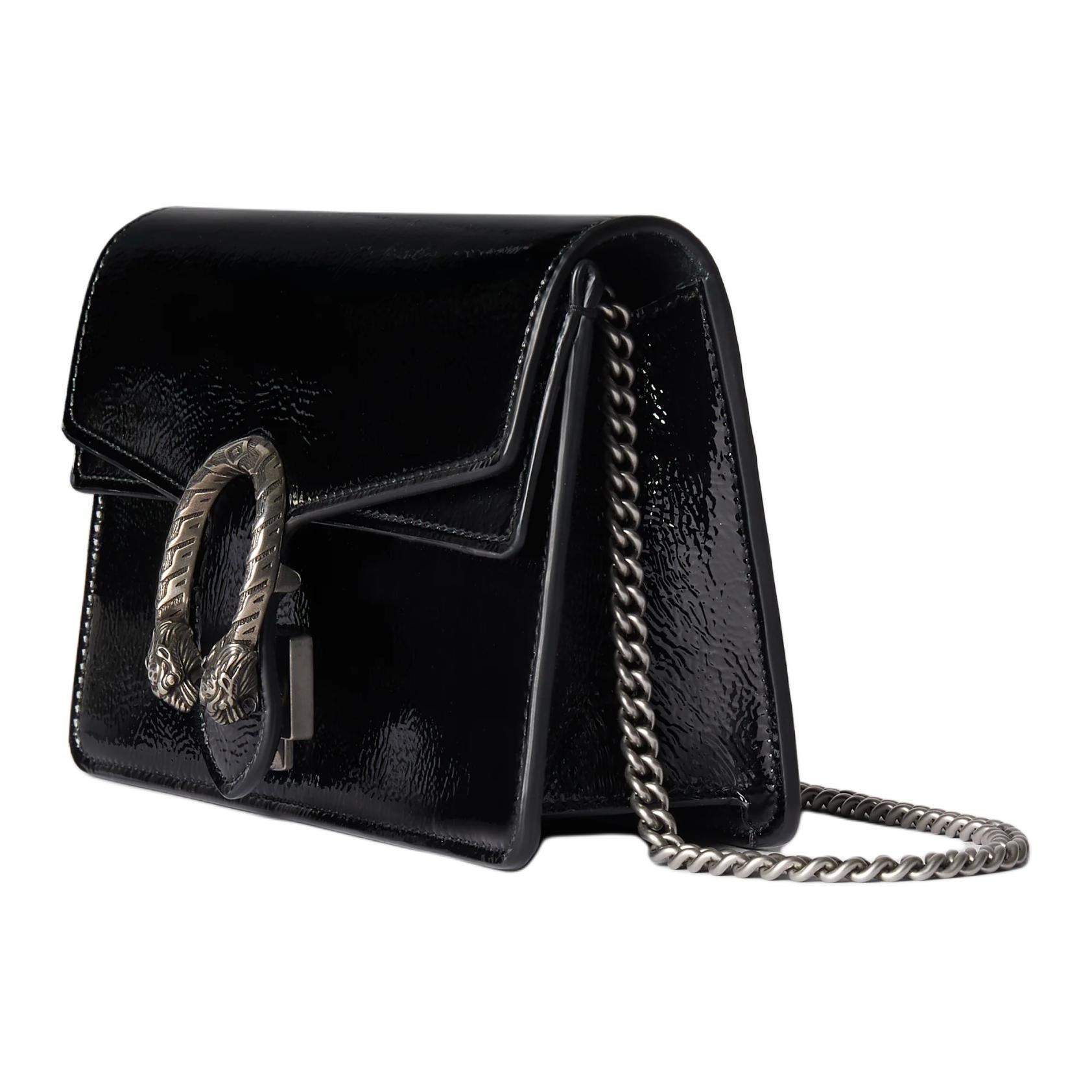 (WMNS) Gucci Dionysus Mini Bag 'Black' 795368-0AAA6-1000 - 2