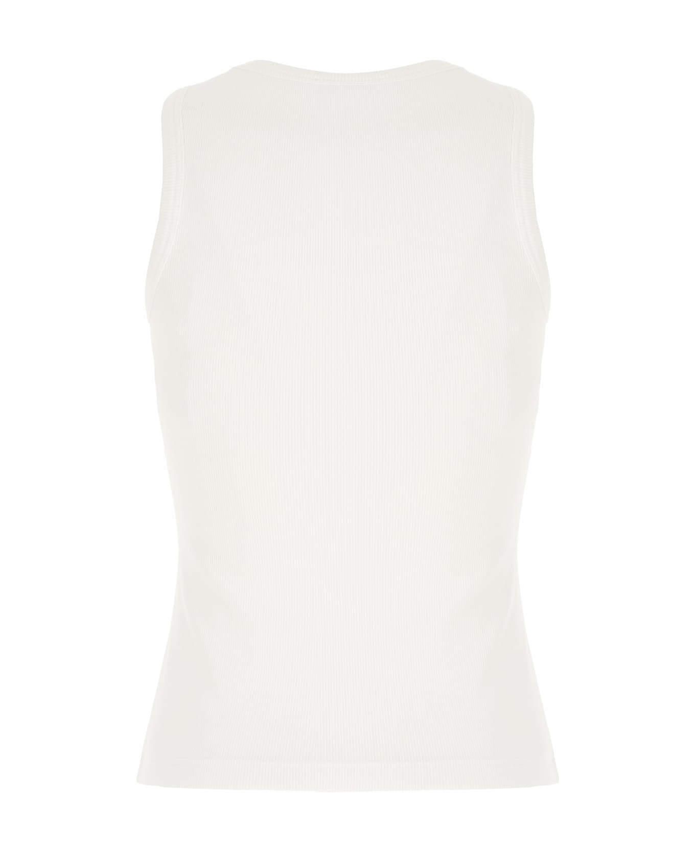 White Cotton Top - 2
