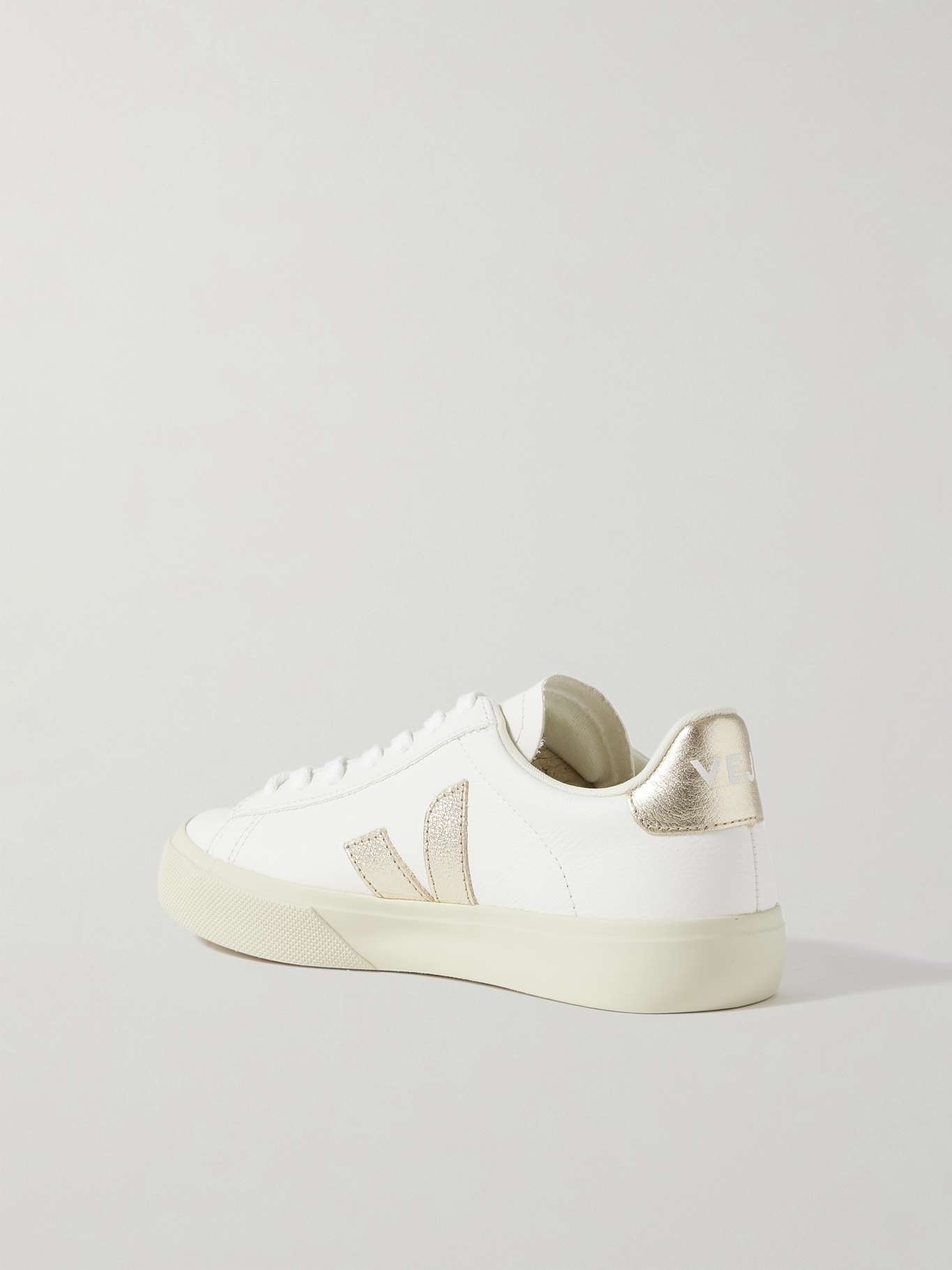 Campo textured-leather sneakers - 3