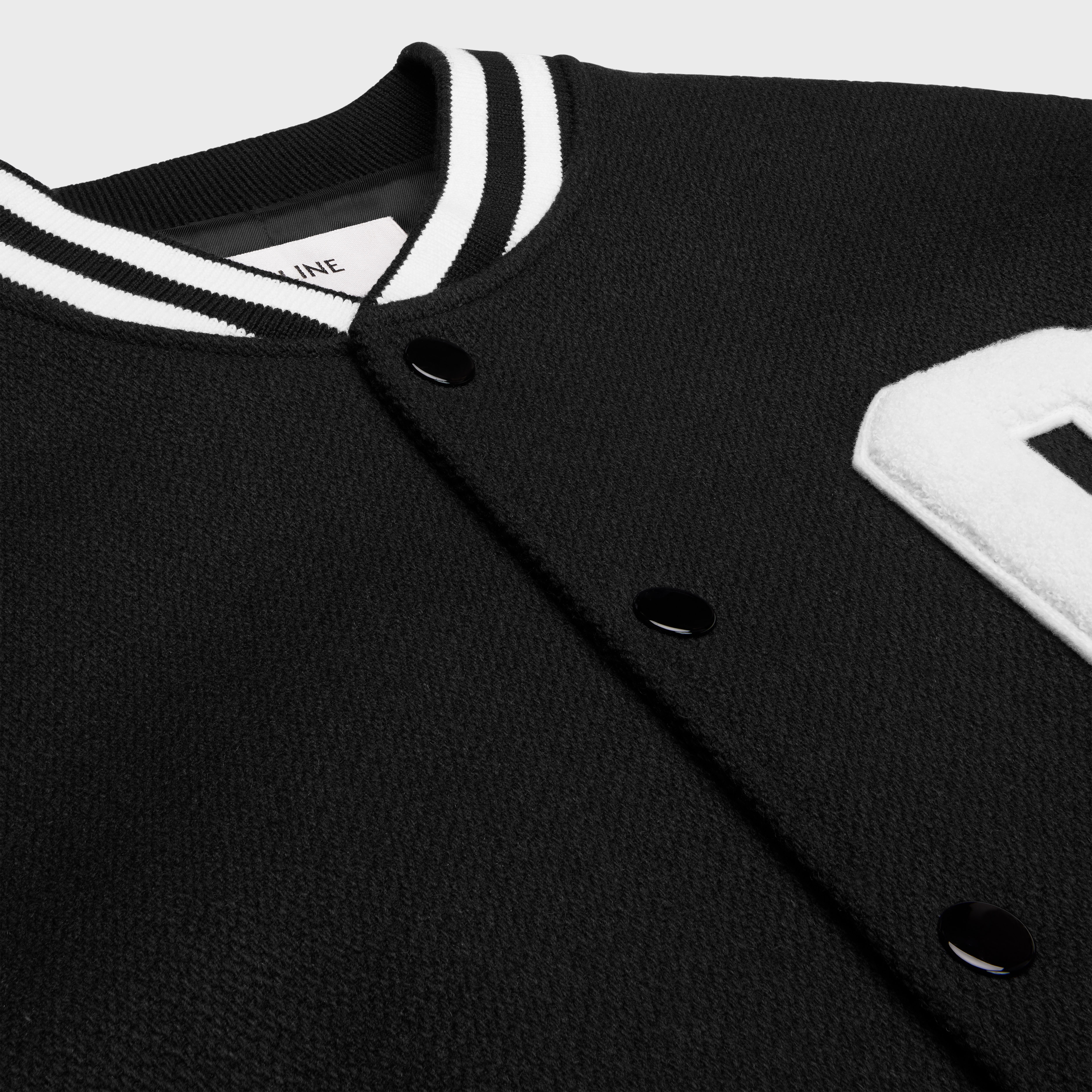 jackson teddy jacket in textured wool - 3