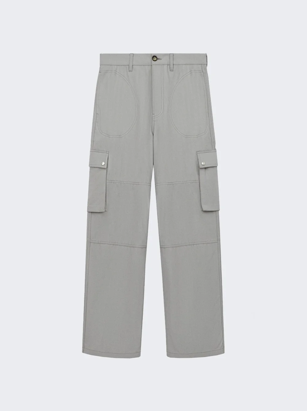 Cargo Trousers Light Grey - 1