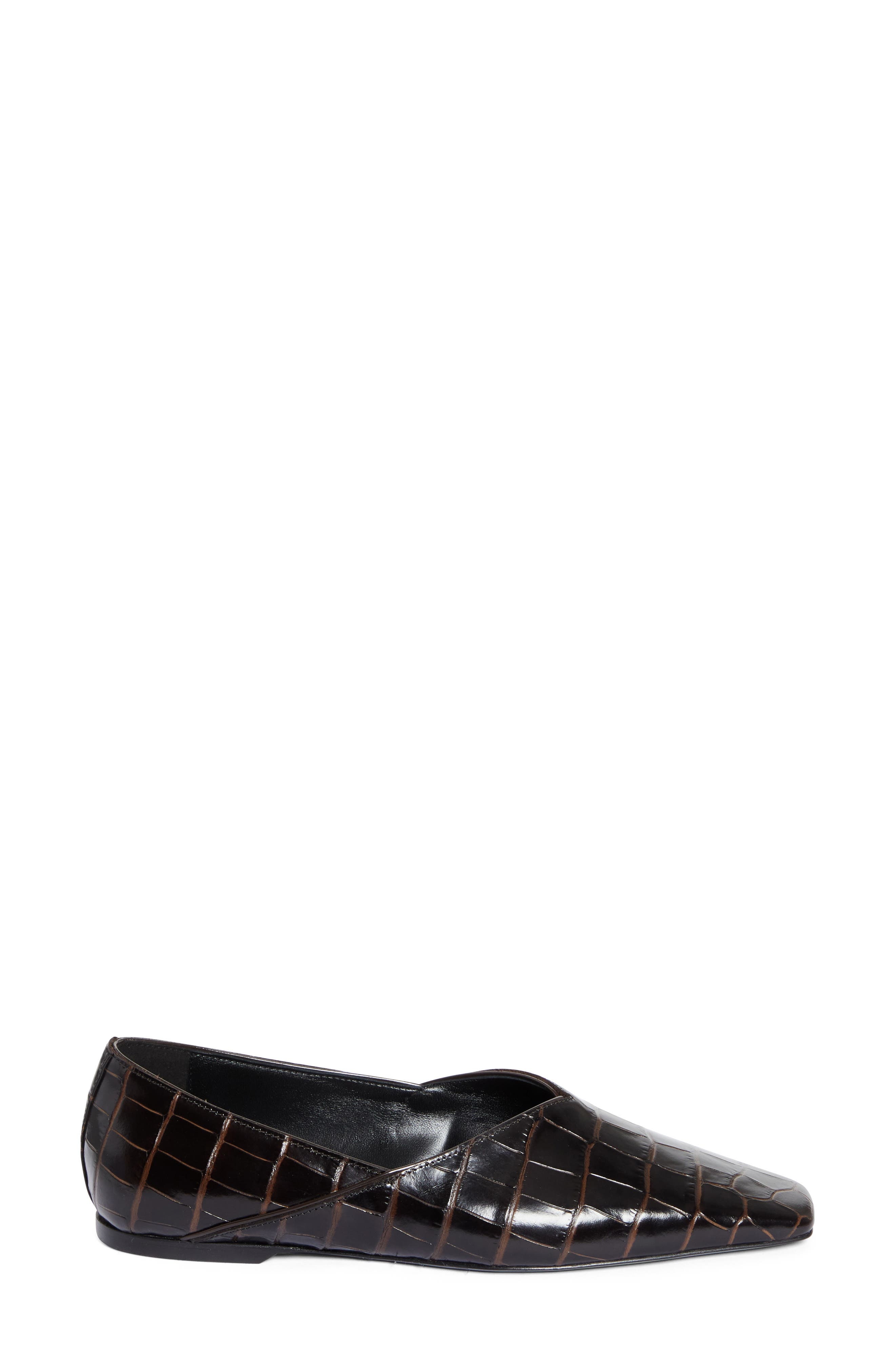 TOTEME Everyday Flat in Dark Brown at Nordstrom - 3