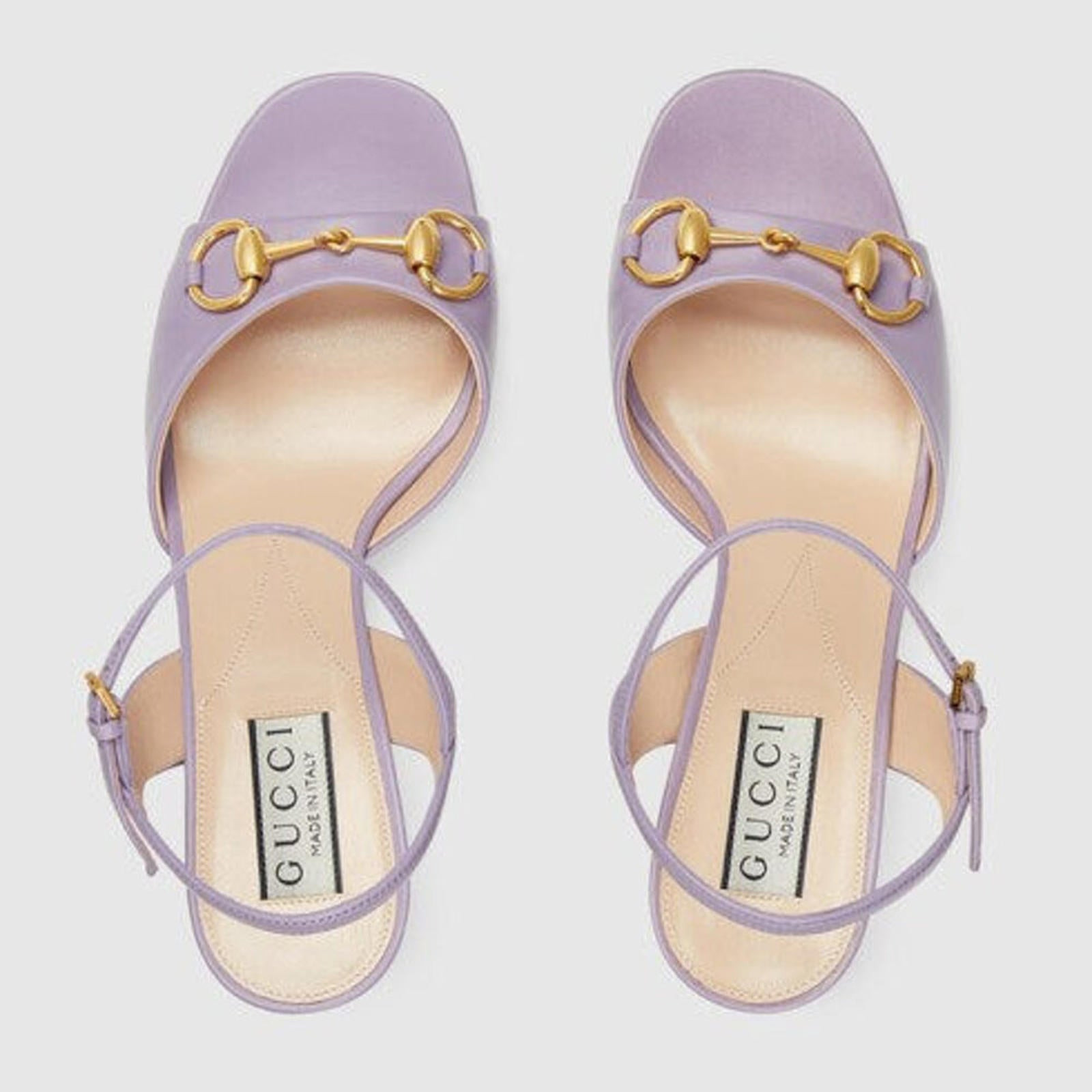 Gucci Horsebit Mid Heel Sandals - 2