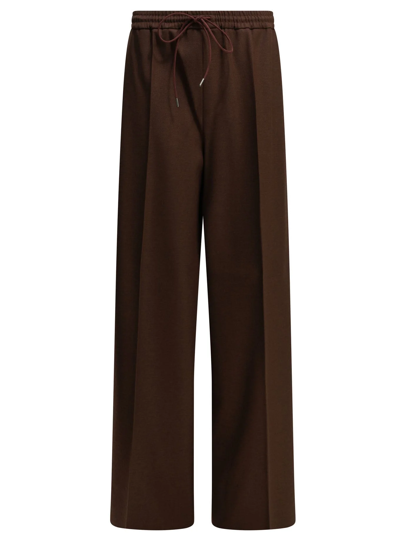 Max Mara Wool Pants Bordeaux Women - 1