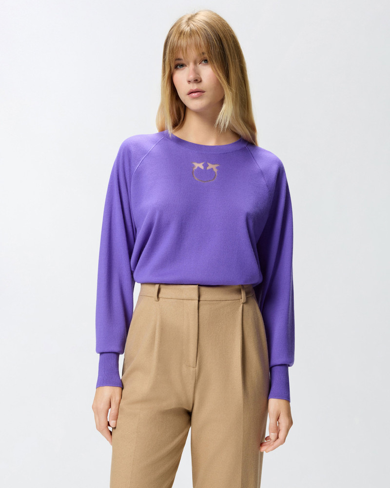 SWEATER WITH LOVE BIRDS LOGO 3