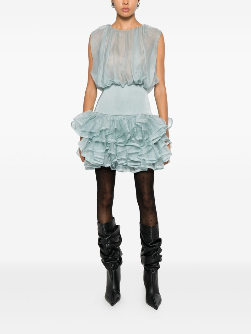 VIKTOR & ROLF ruffled mini dress outlook