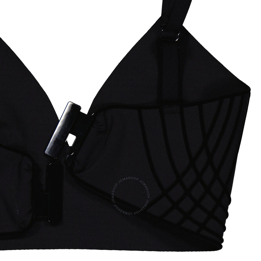Wolford Ladies Black Cara Beach Triangle, Size X-Small - 4