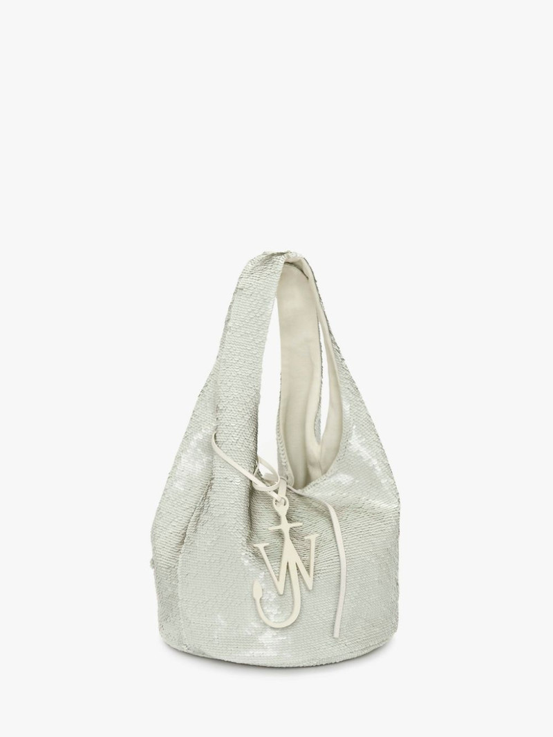 JW Anderson MINI SEQUIN SHOPPER TOP HANDLE BAG outlook