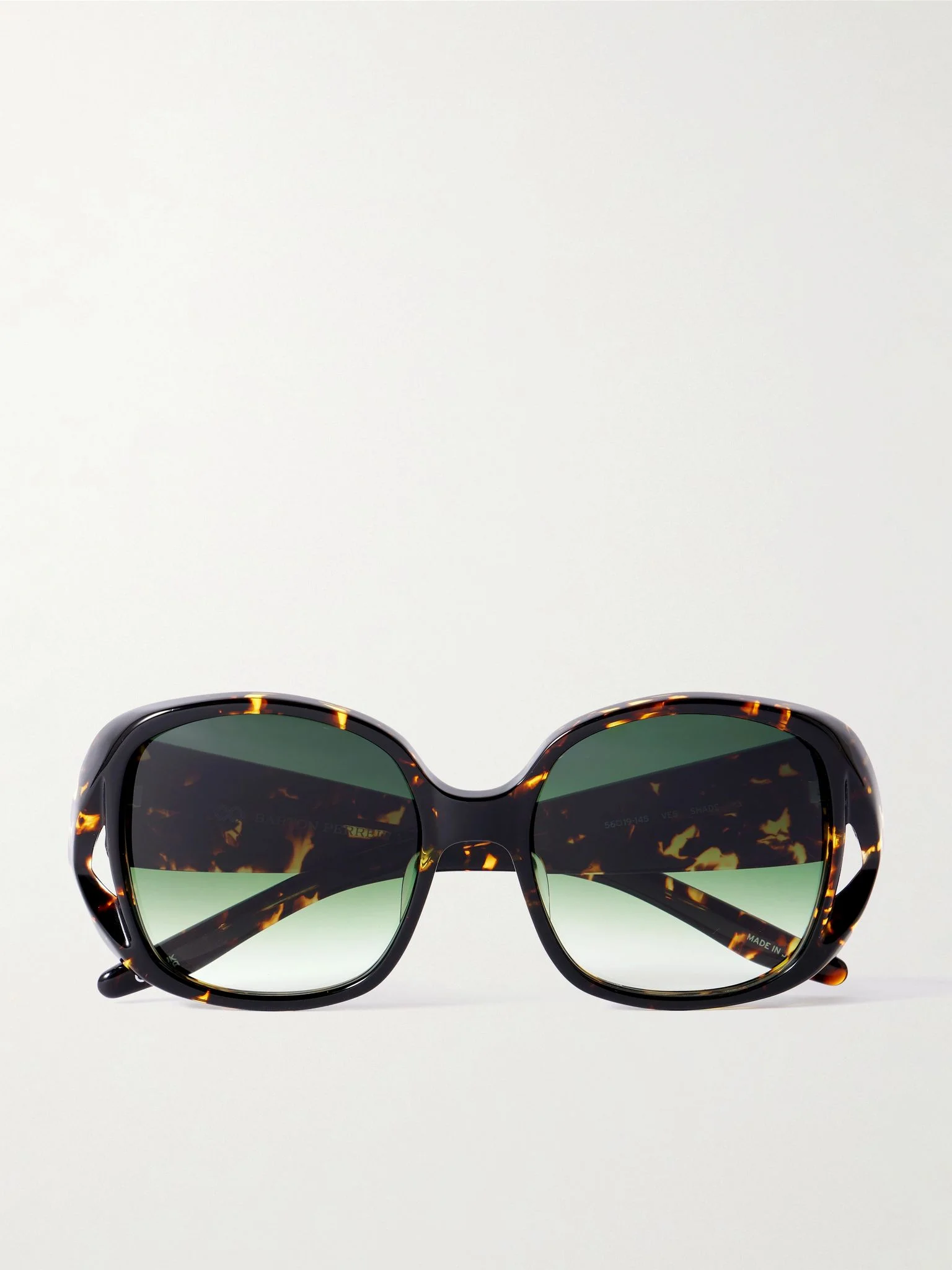 + 007 round-frame tortoiseshell acetate sunglasses Tortoiseshell - 1