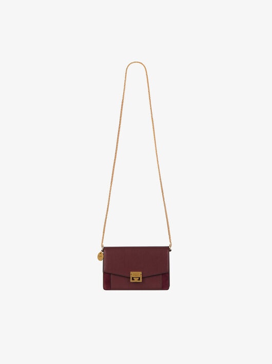 MINI GV3 BAG IN LEATHER AND SUEDE - 5