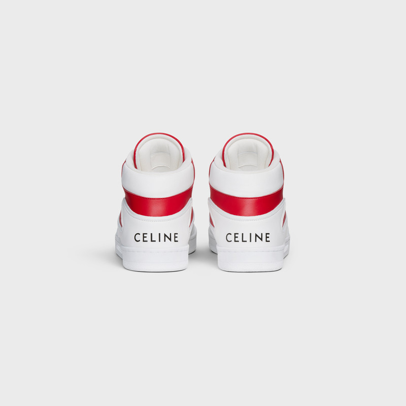 CELINE CT-01 "Z" TRAINER HIGH TOP SNEAKER in CALFSKIN outlook