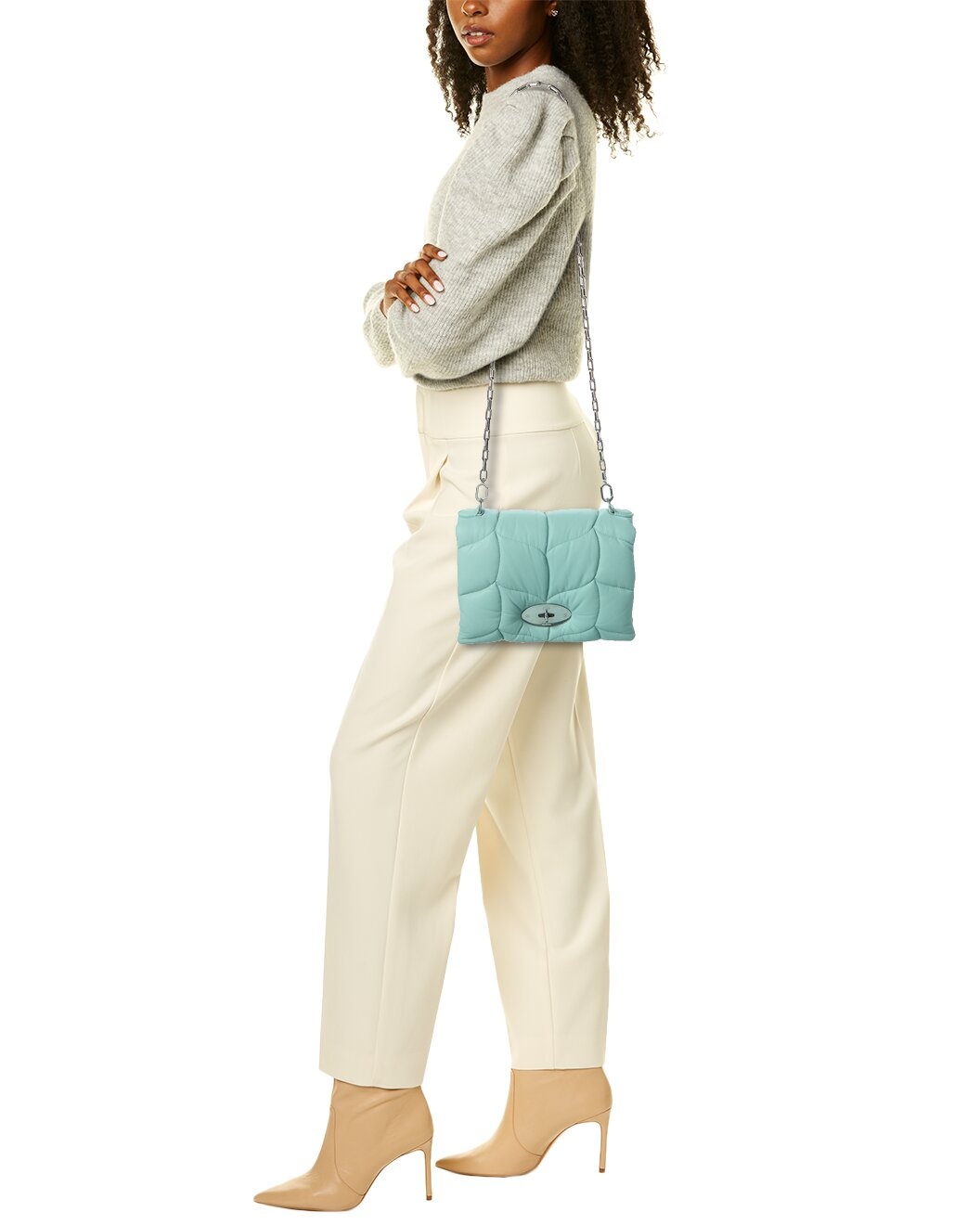 Mulberry Little Softie Leather Shoulder Bag - 4