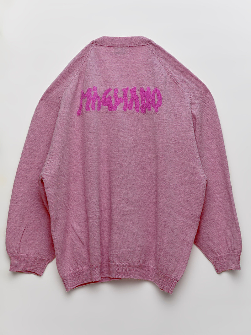 MAGLIANO Magliano Grampa Cardigan Heavy Pink outlook