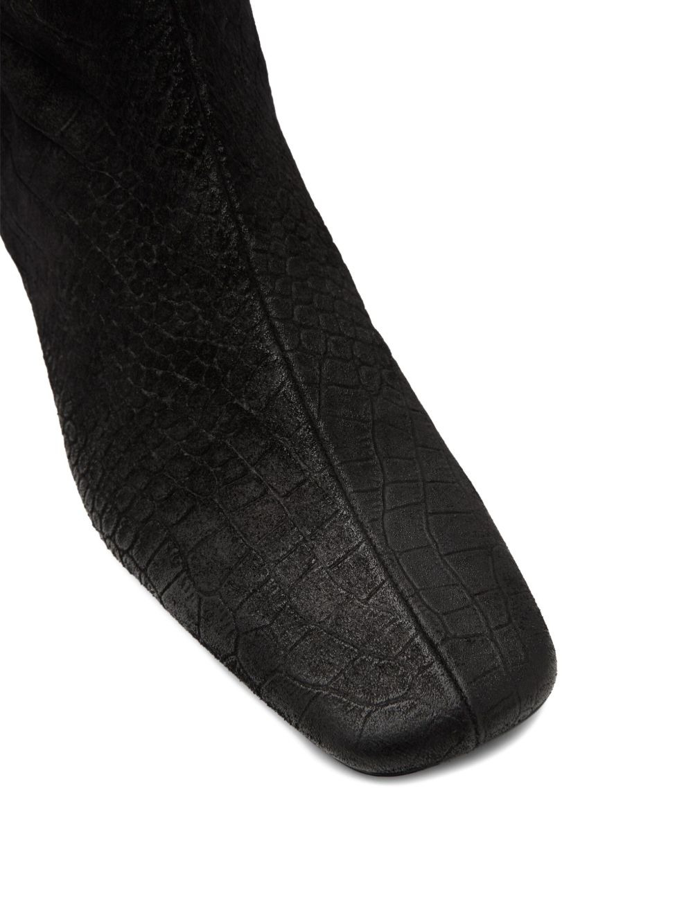 Spazzola square-toe ankle boots - 3