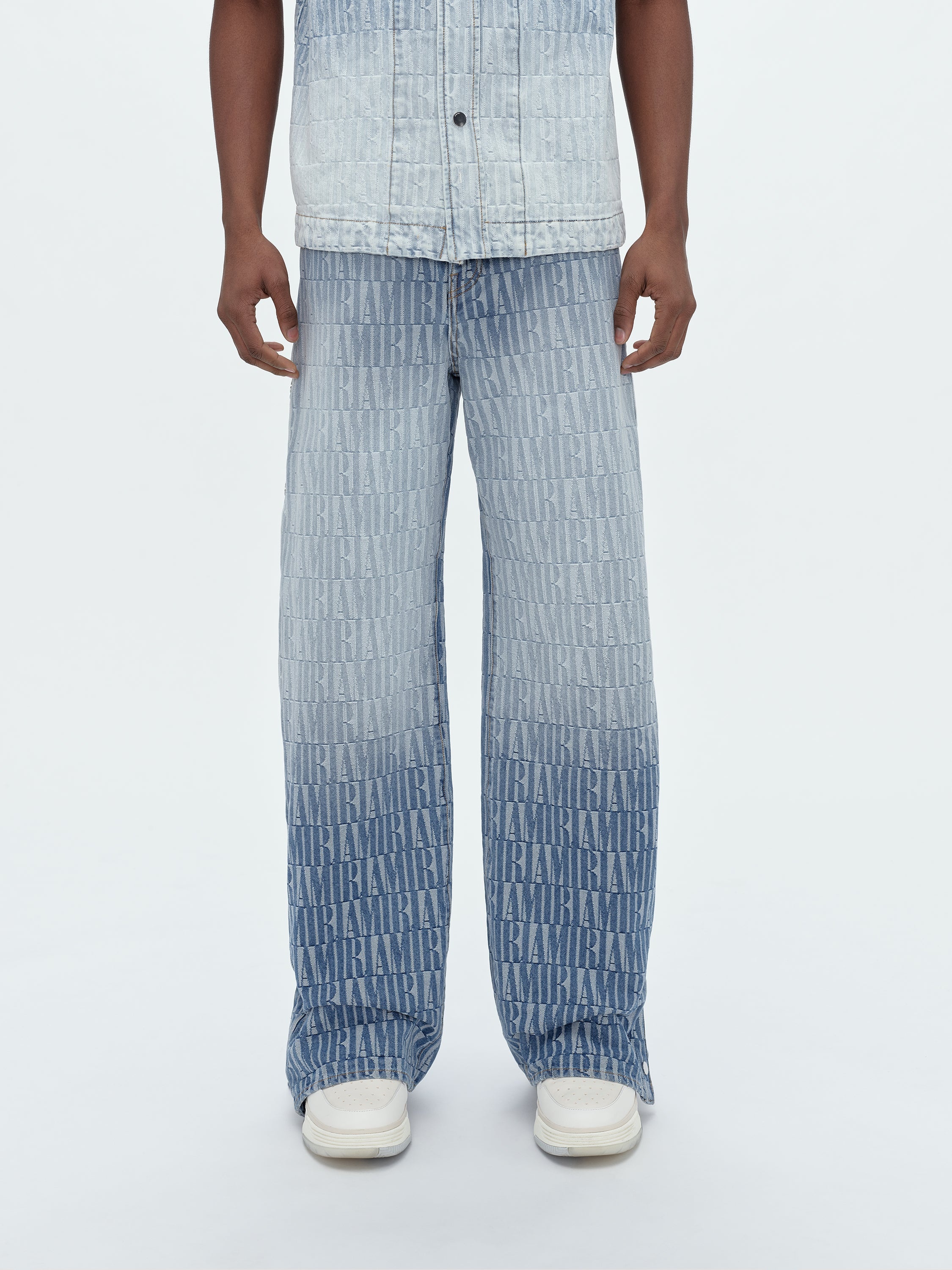 AMIRI JACQUARD SNAP OFF PANT - 3