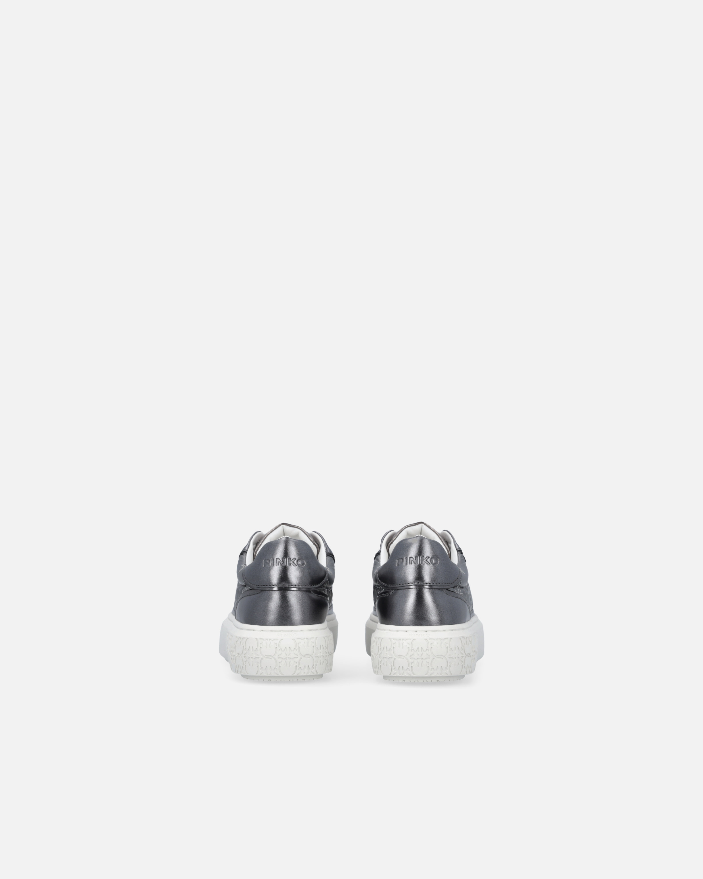 LAMINATED SHOES WITH LOVE BIRDS LOGO - 9