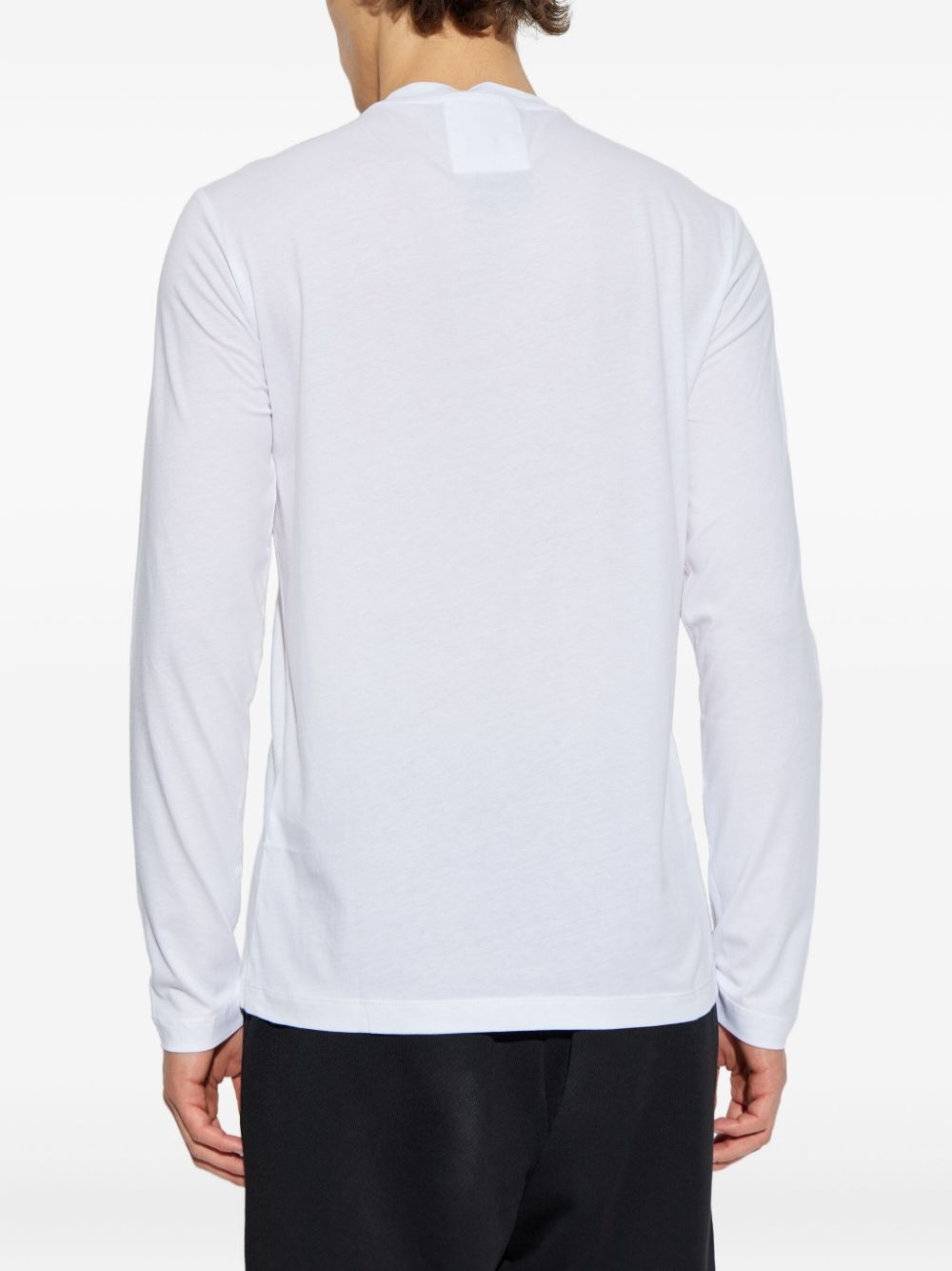logo-print long-sleeve T-shirt - 4