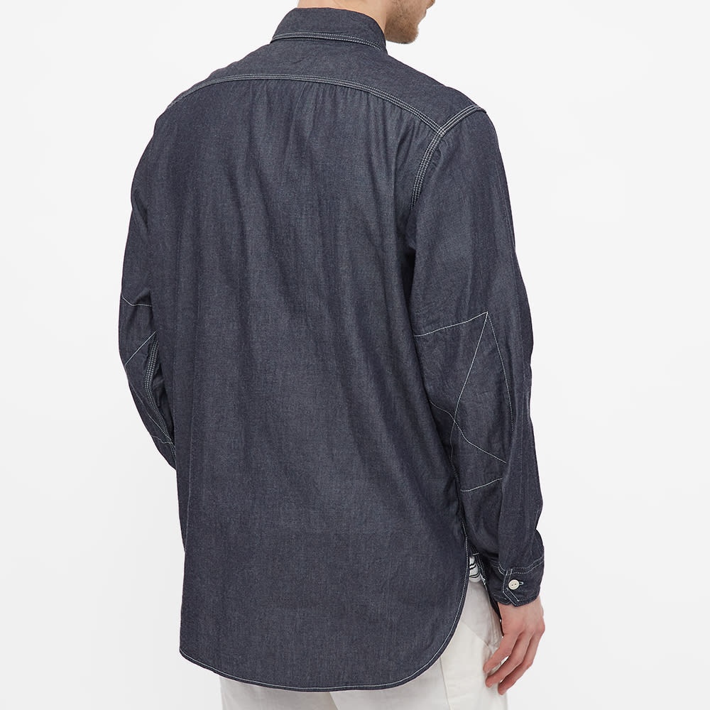 Engineered Garments Indigo Work Shirt - 5