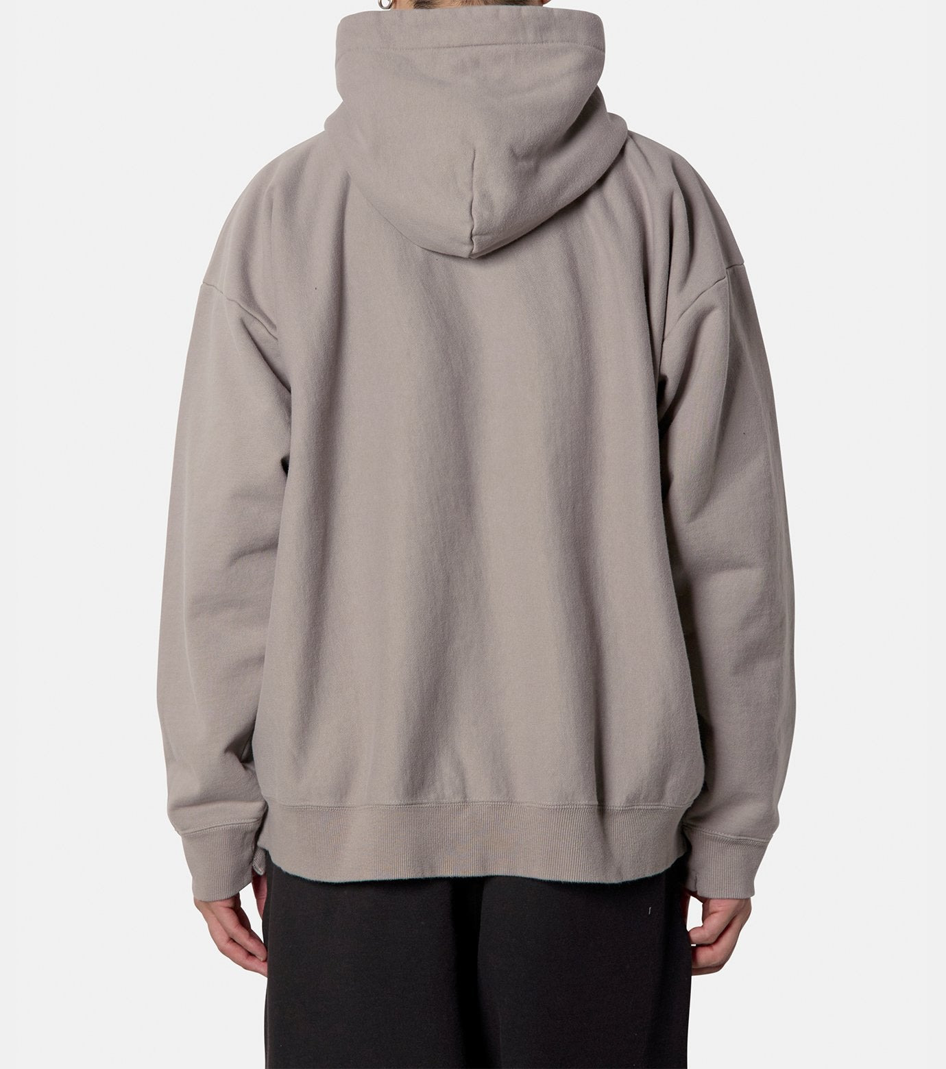 FRENCH TERRY HOODED PULLOVER - 3