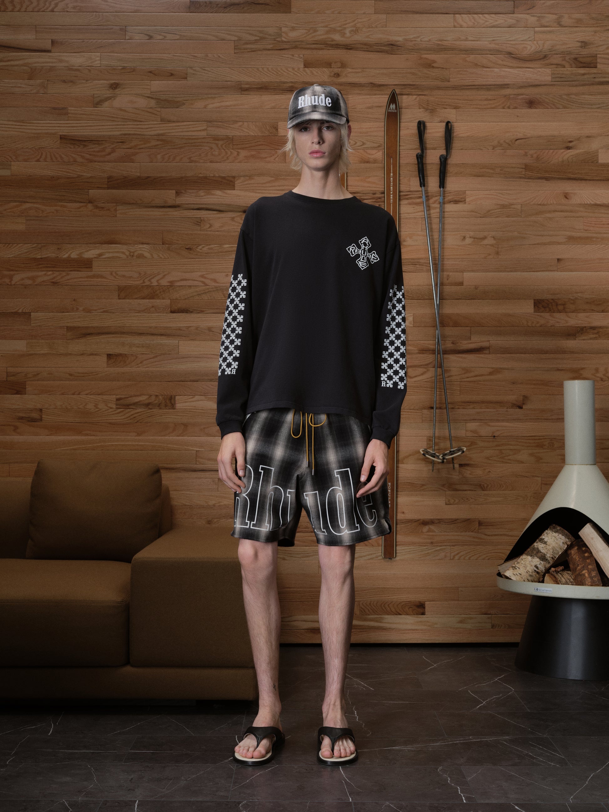 PLAID LOGO SHORT - 2