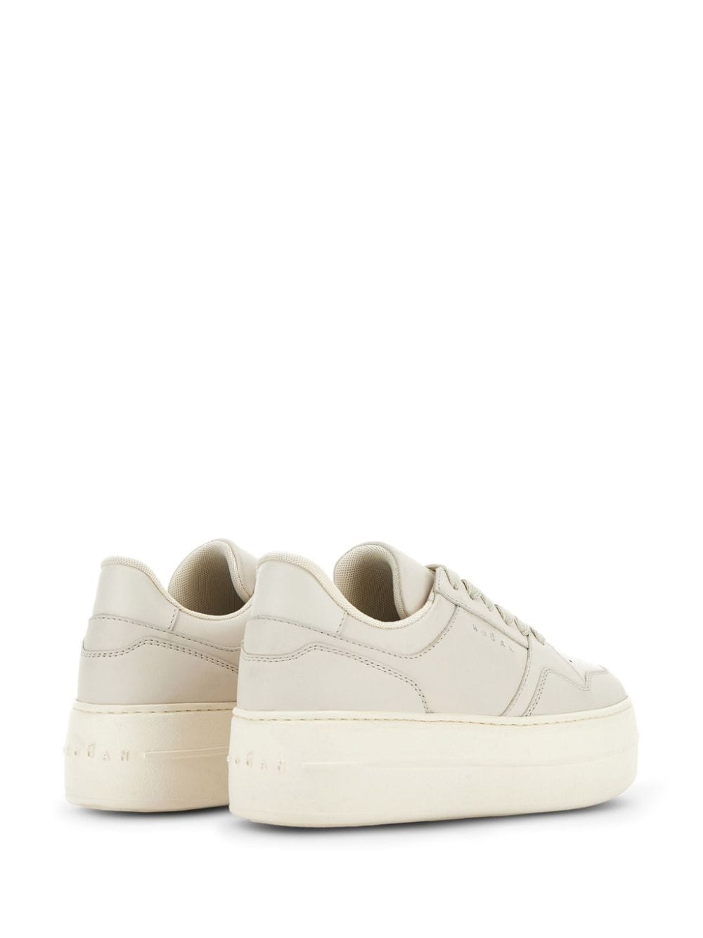 H670 flatform leather sneakers - 3