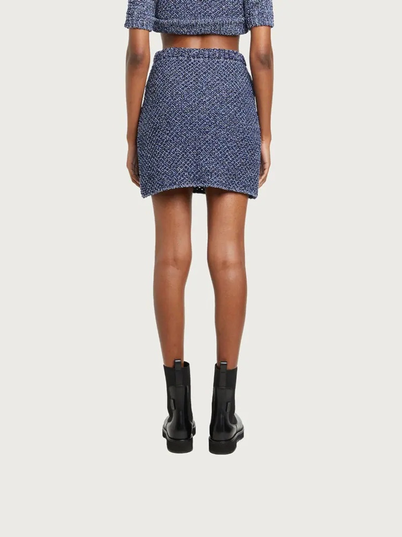 KNITTED MINI SKIRT 3