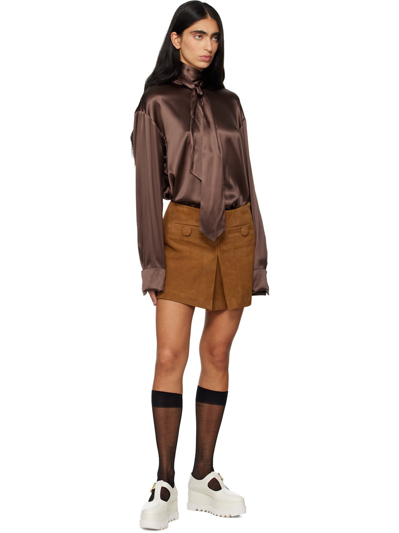 Stella McCartney White Elyse T-Bar Platform Mary Jane Derbys outlook