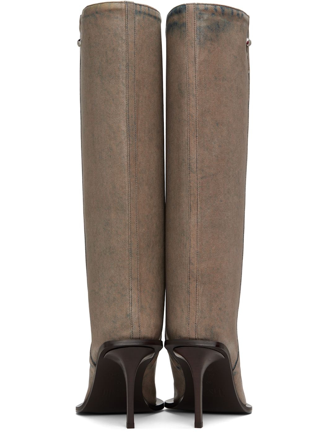 Taupe D-Tona Wb Tall Boots - 2
