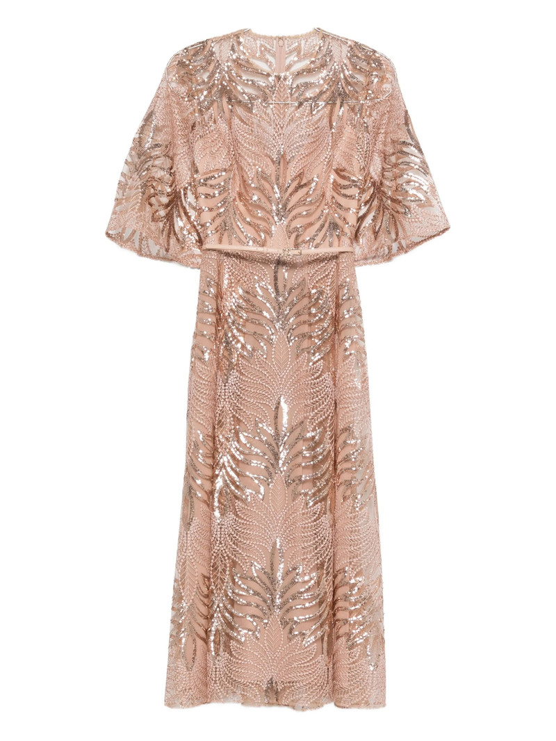 Elie Saab Sequin-embellished Midi Dress 1