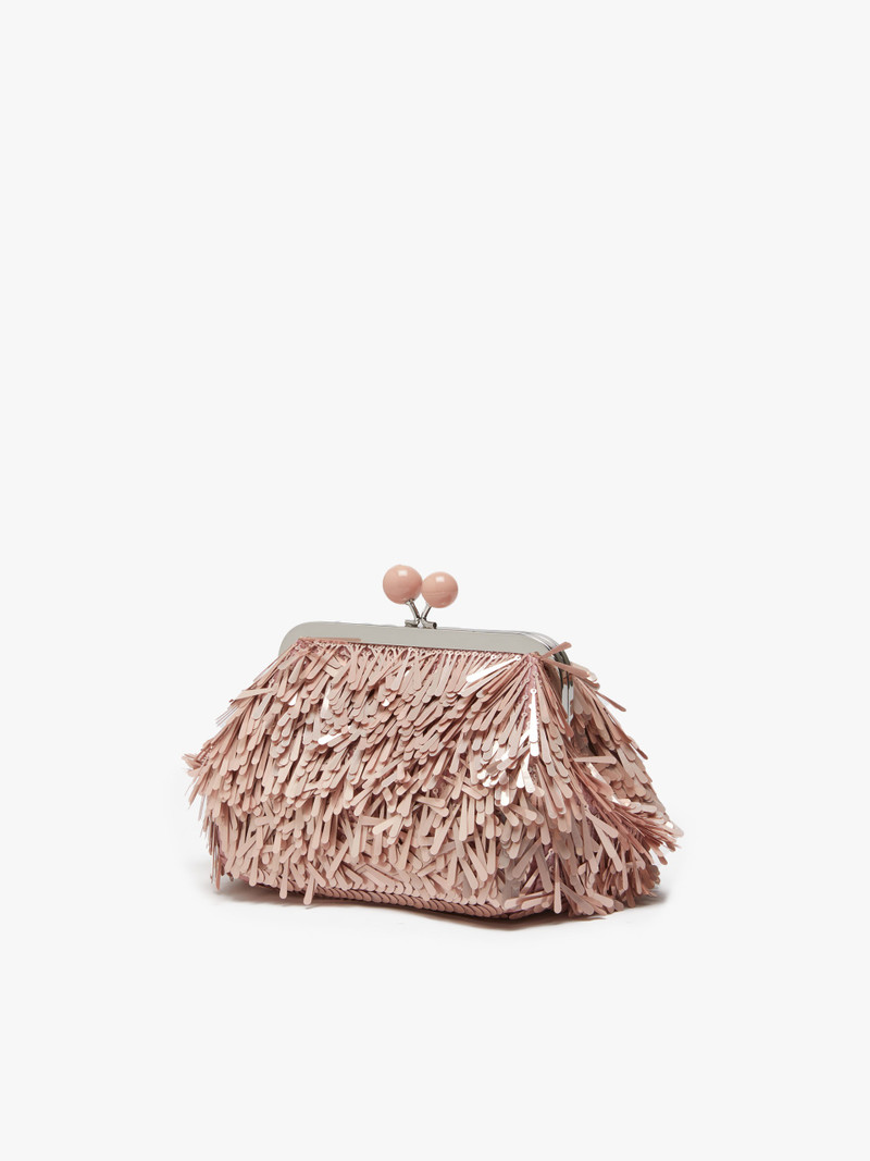 Max Mara BRAIDA Small Pasticcino Bag with sequins outlook