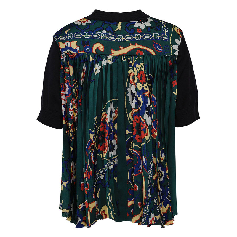 sacai Floral Print Pullover outlook