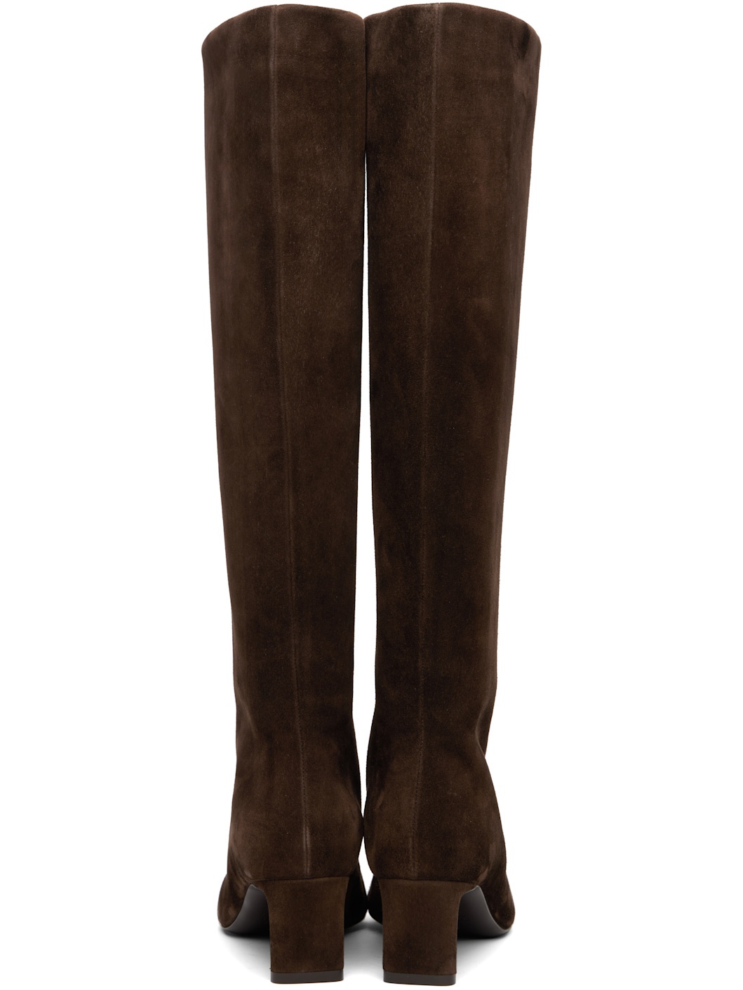 Brown Ona Knee-High Tall Boots - 2