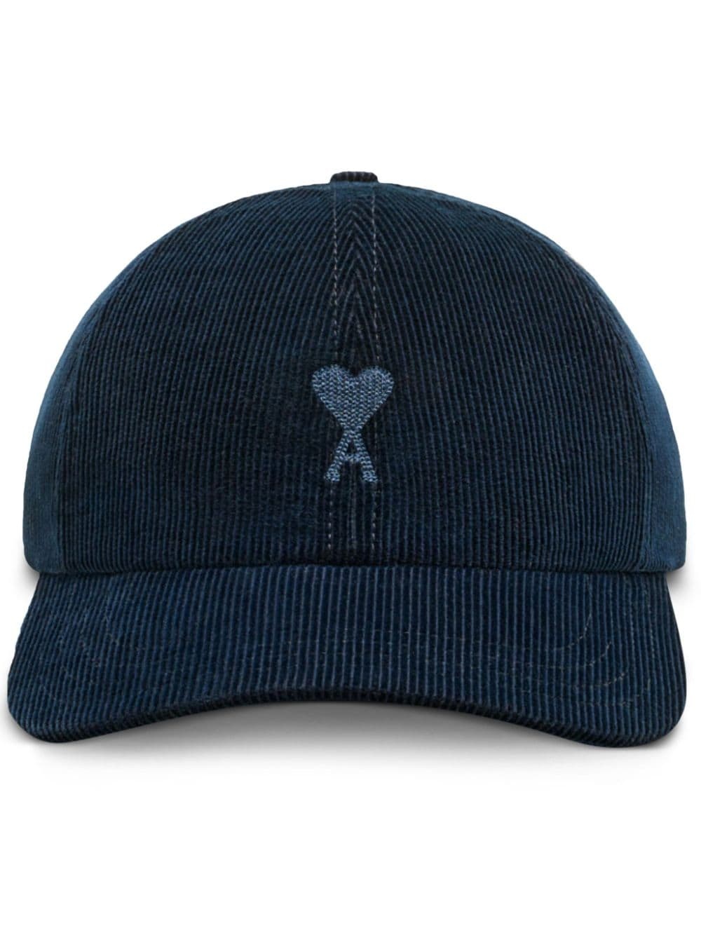 Ami de Coeur embroidery cotton cap - 1