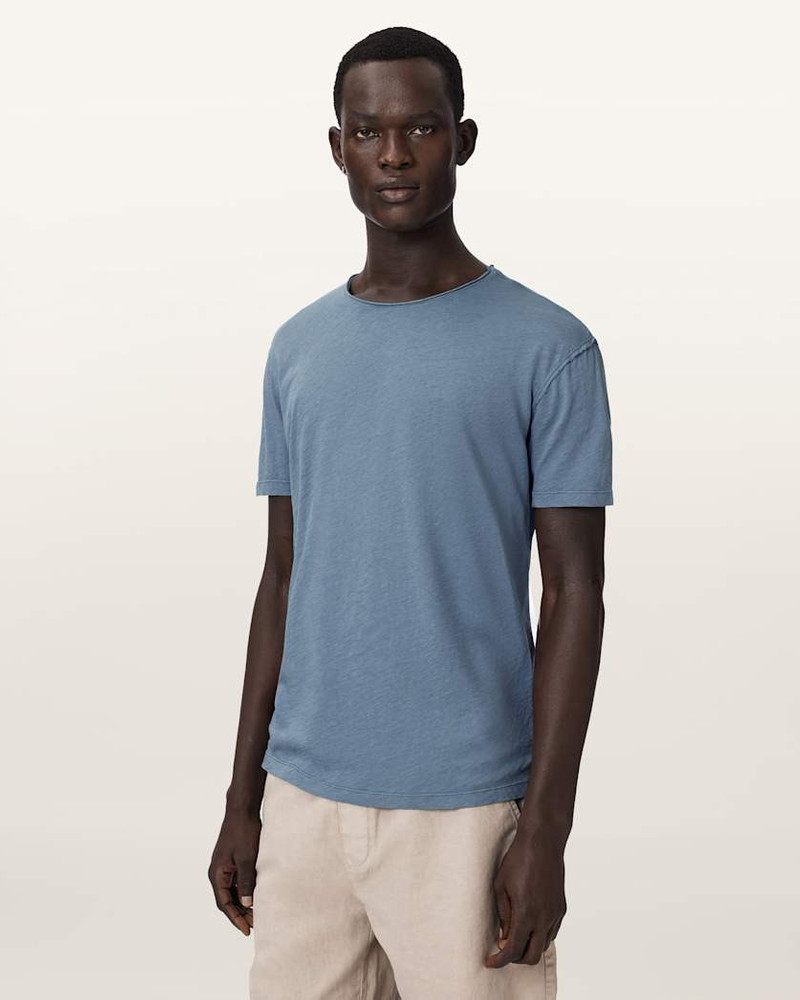 ALLSAINTS FIGURE CREW NECK RAW EDGE T-SHIRT outlook