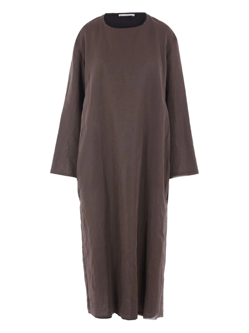 Catia long-sleeve cotton maxi dress - 1