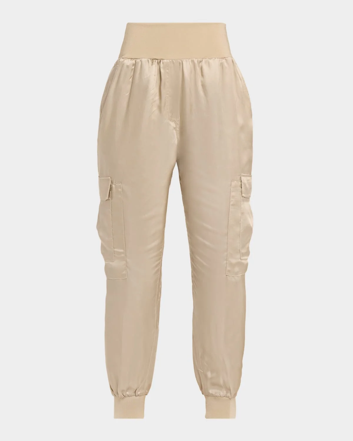 Tous Les Jours Giles Satin Jogger Pants - 1