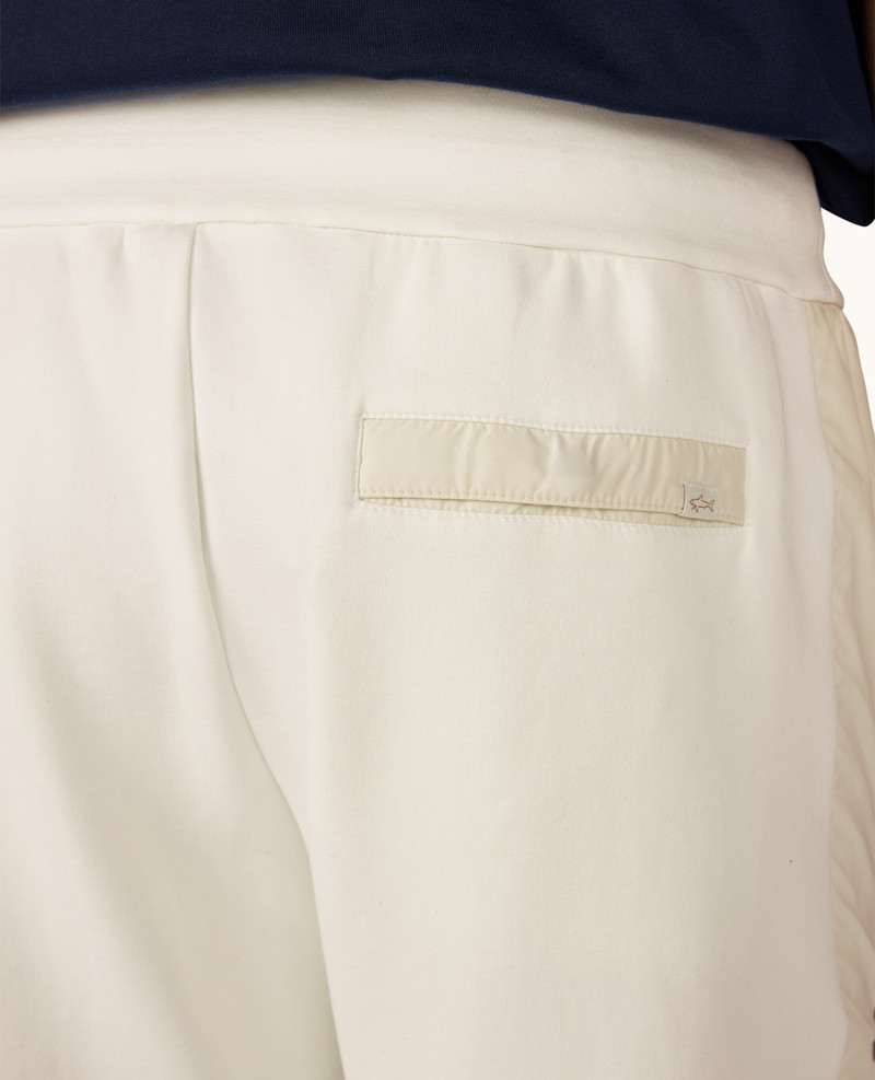 SPORT PANTS IN ACTIVE FLEECE WITH MICROFIBER DETAILS 3
