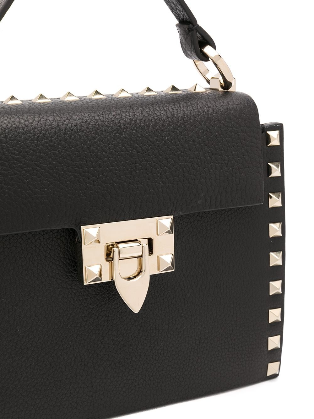 Rockstud top handle bag - 4